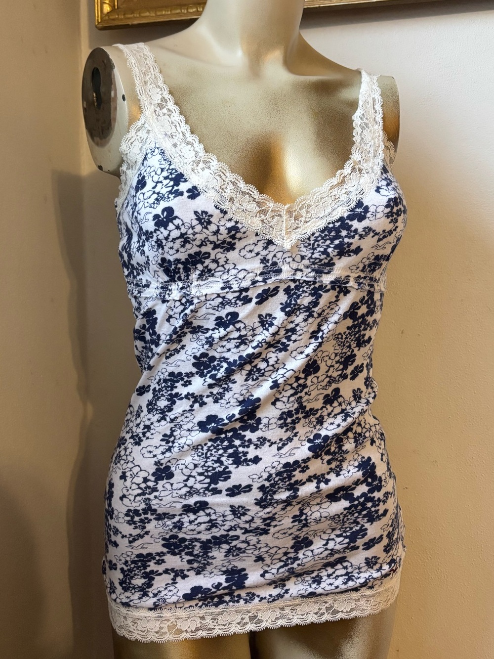 Vintage Y2K Hollister Co. Babydoll Lace Cami